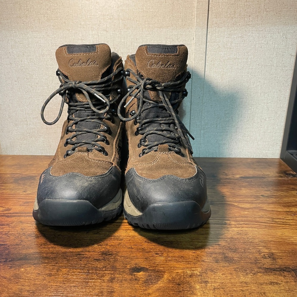 Cabelas Mens 8" Hunting Boots 400g Insulated Thinsulate WaterProof 83-0535 13D - Picture 3 of 10